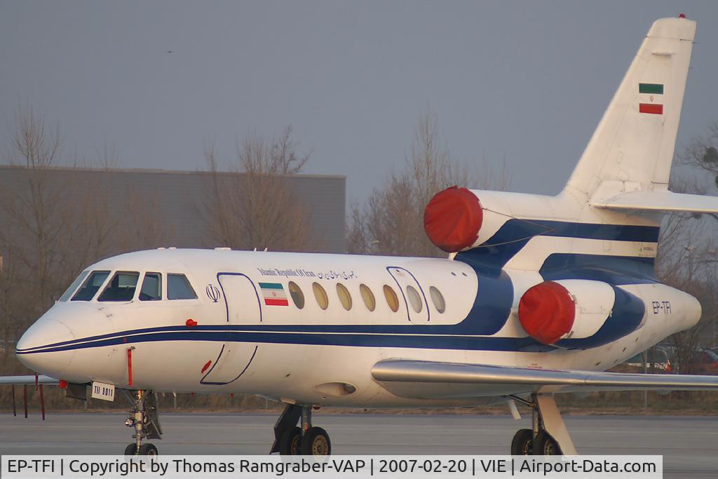EP-TFI, 1983 Dassault Falcon 50 C/N 120, Government of Iran Dassault Falcon 50
