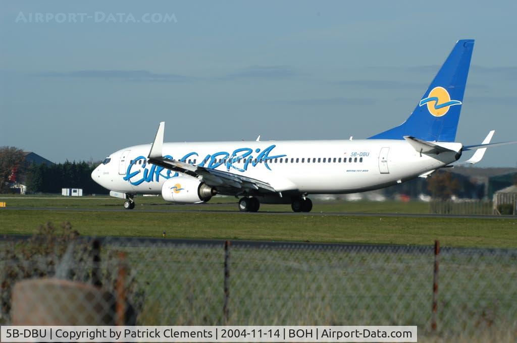 5B-DBU, 2003 Boeing 737-8Q8 C/N 32796, EUROCYPRIA 737 800