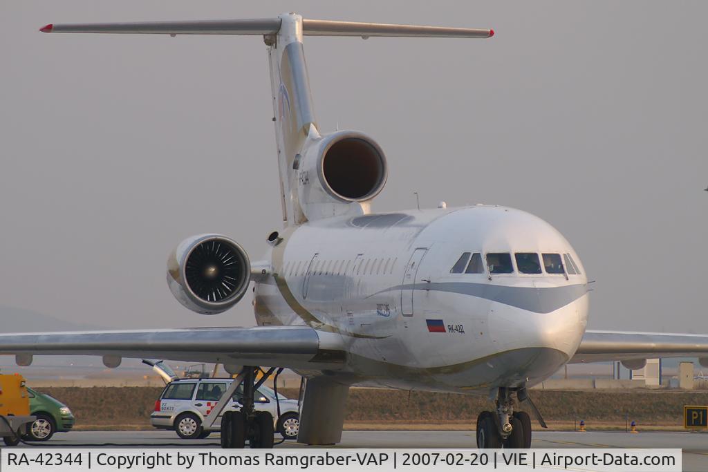 RA-42344, 1987 Yakovlev Yak-42D C/N 4520422708295, Yak Service Yakovlev42