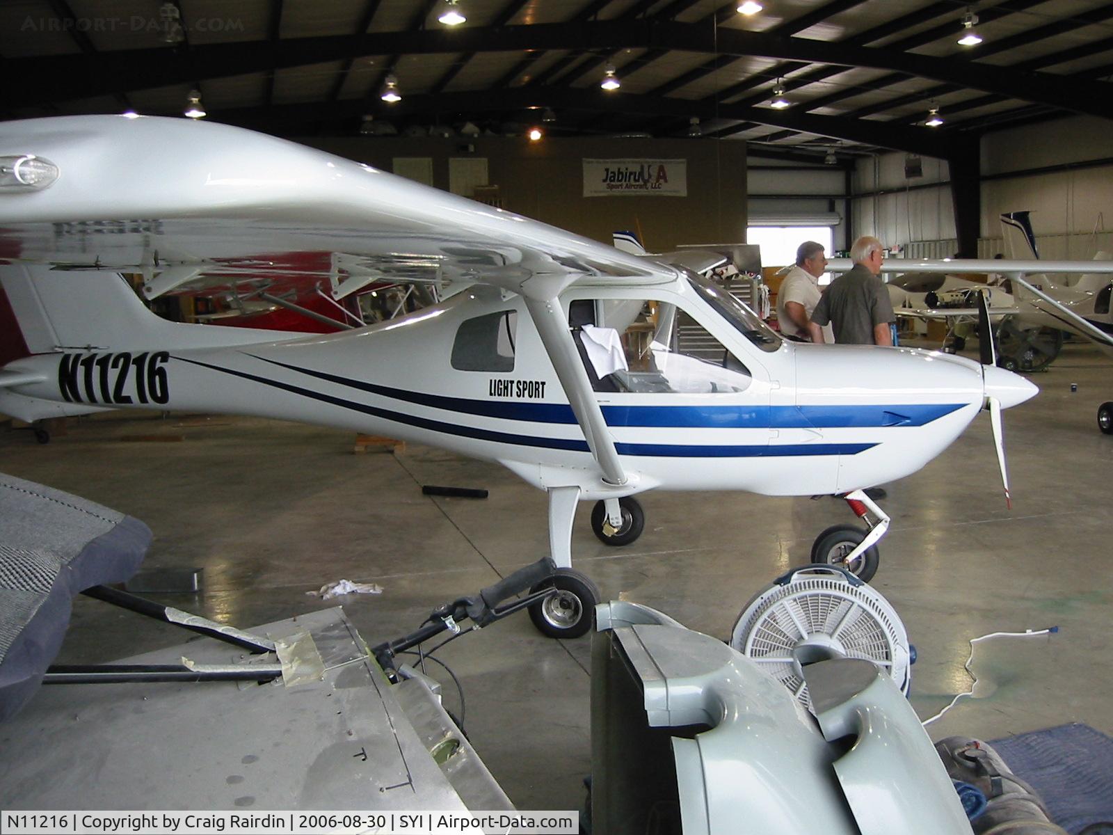 N11216, 2005 Jabiru J170-SP C/N 37, At the factory