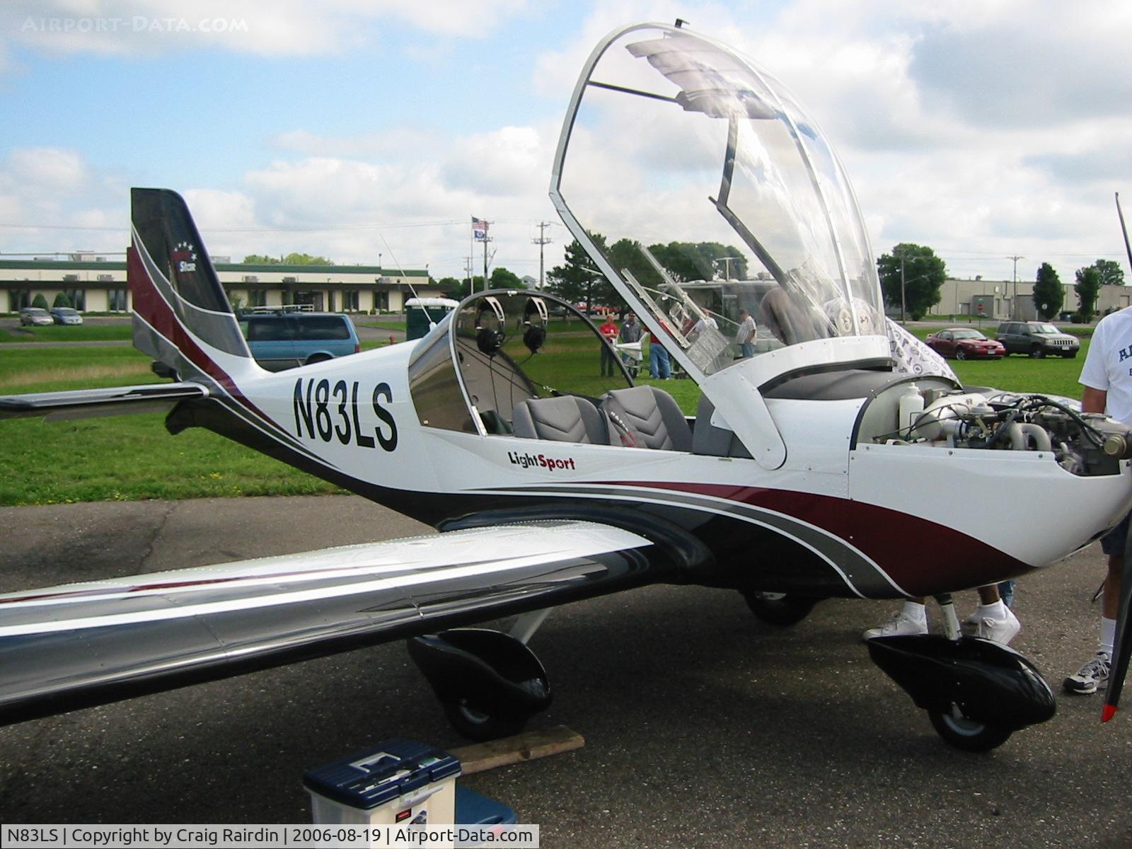 N83LS, 2006 Evektor-Aerotechnik SPORTSTAR C/N 20060509, EAA Light Sport Tour