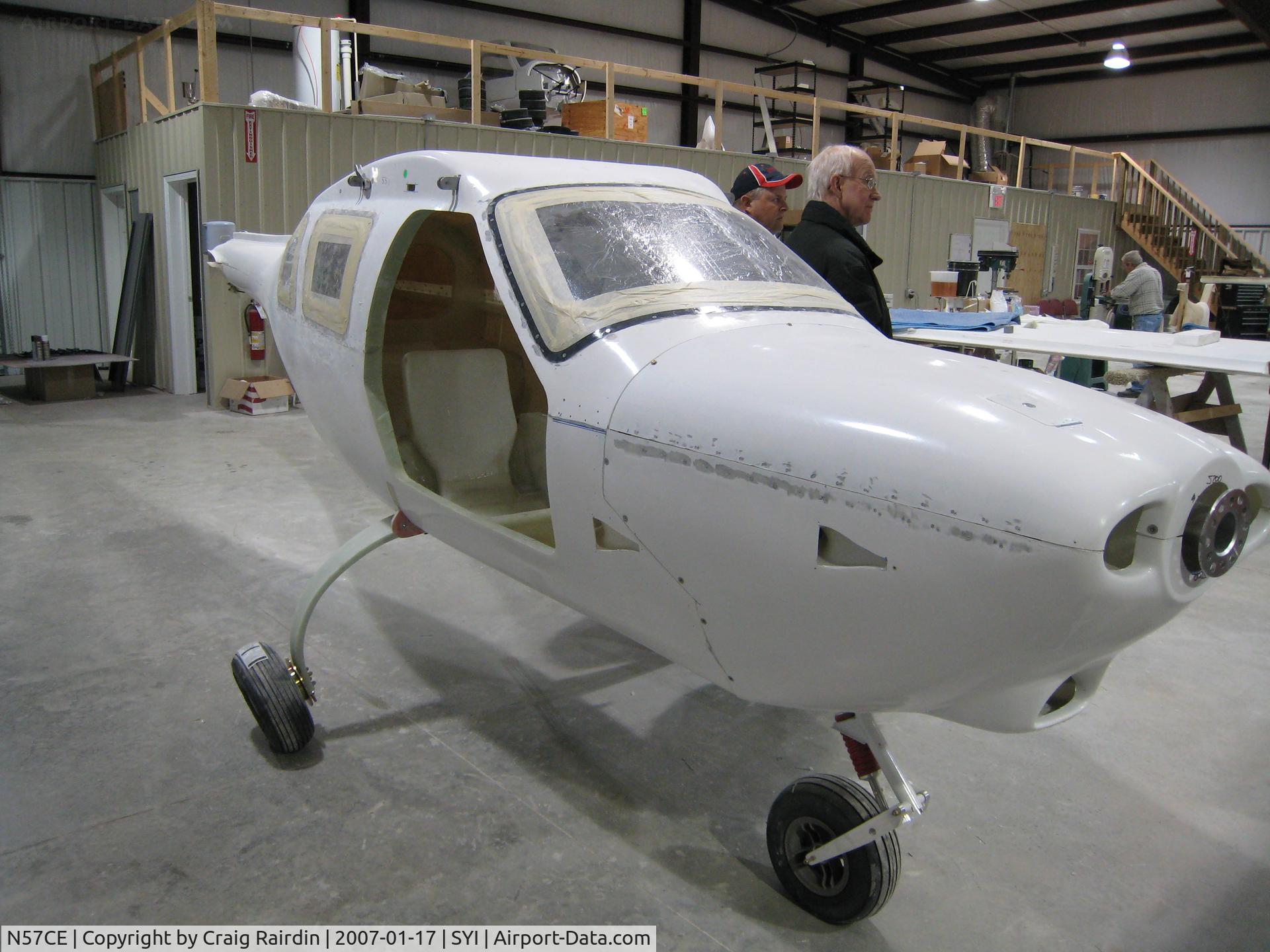 N57CE, 2007 Jabiru J250-SP C/N 380, At the factory