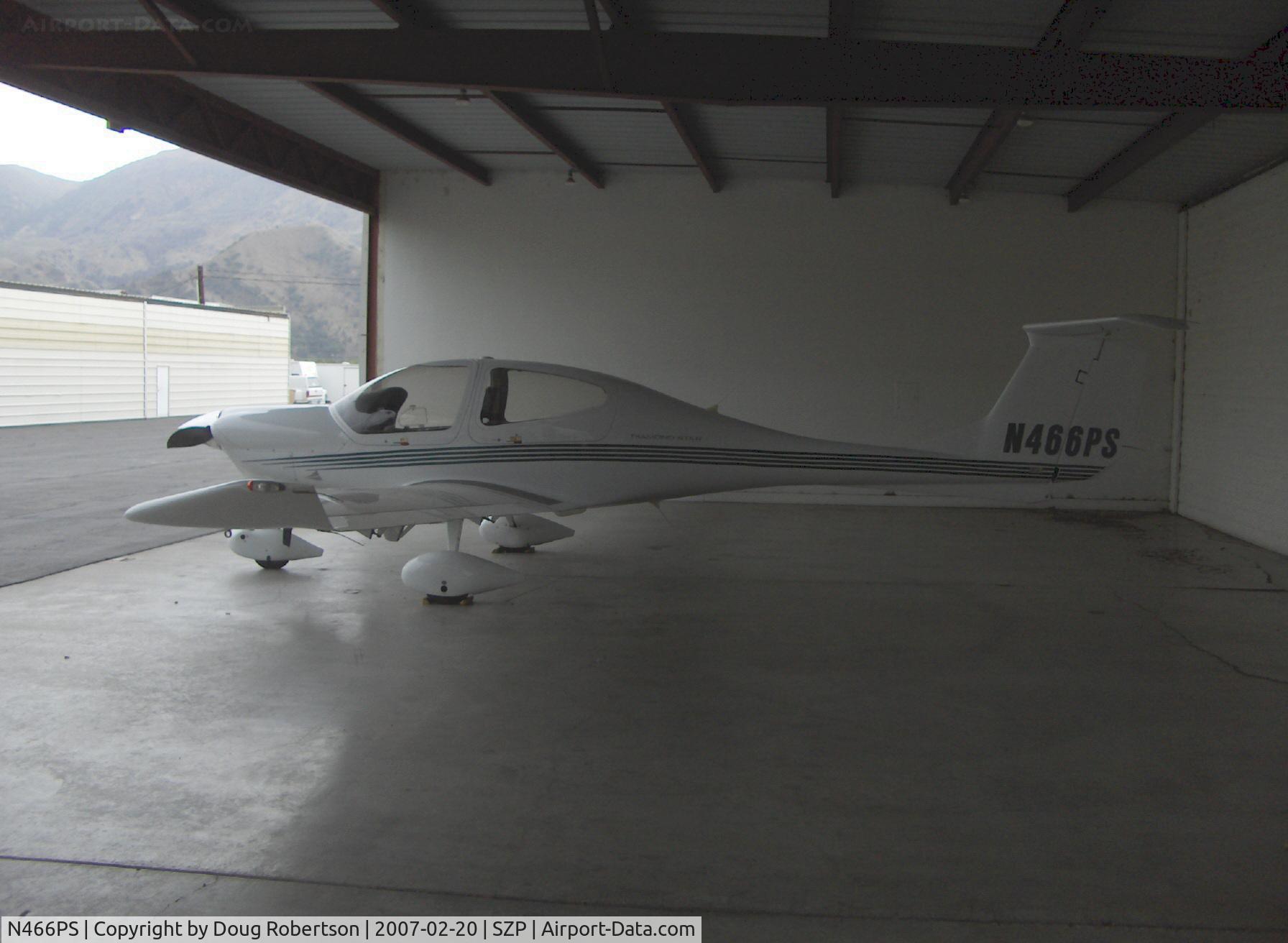 N466PS, 2005 Diamond DA-40 Diamond Star C/N 40.464, 2005 Diamond DA 40-180 DIAMOND STAR, Lycoming IO-360 180 Hp
