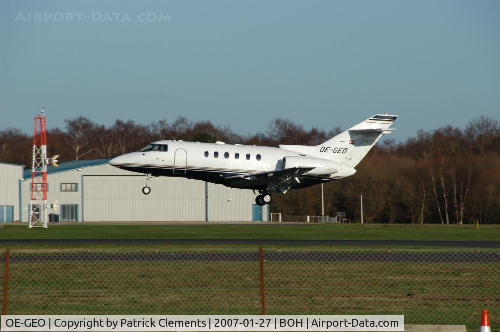 OE-GEO, 2000 Raytheon Hawker 800XP C/N 258477, RAYTHEON HAWKER 800XP