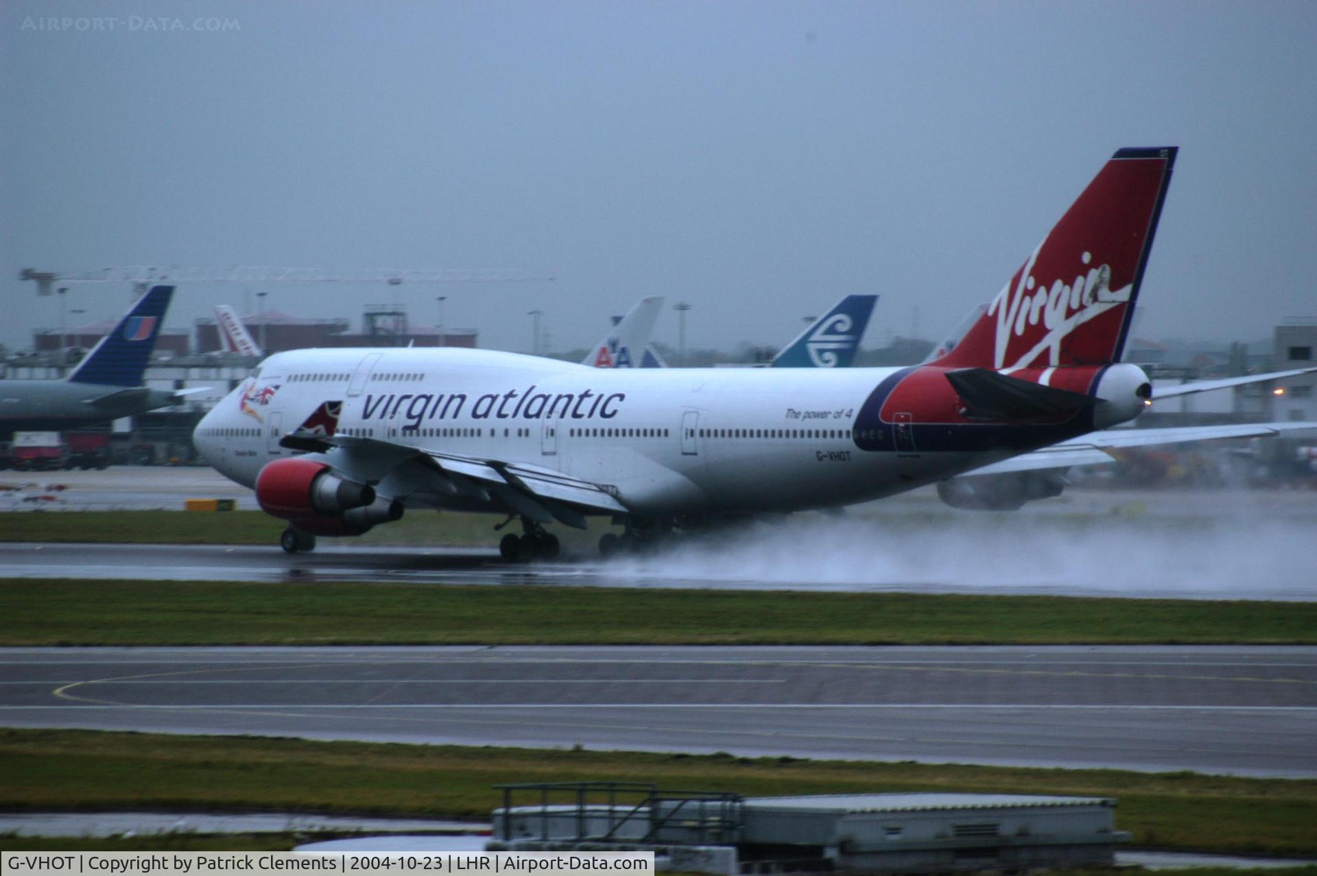 G-VHOT, 1994 Boeing 747-4Q8 C/N 26326, VIRGIN ATLANTIC 747 400