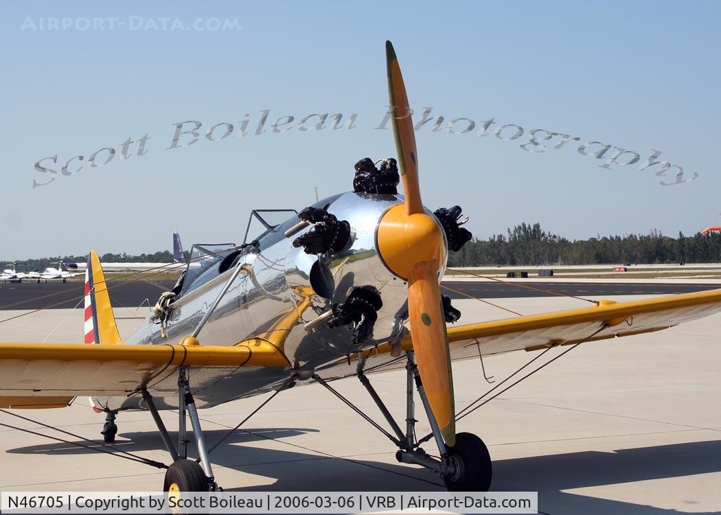 N46705, 1942 Ryan Aeronautical ST3KR C/N 1662, Ryan st3kr