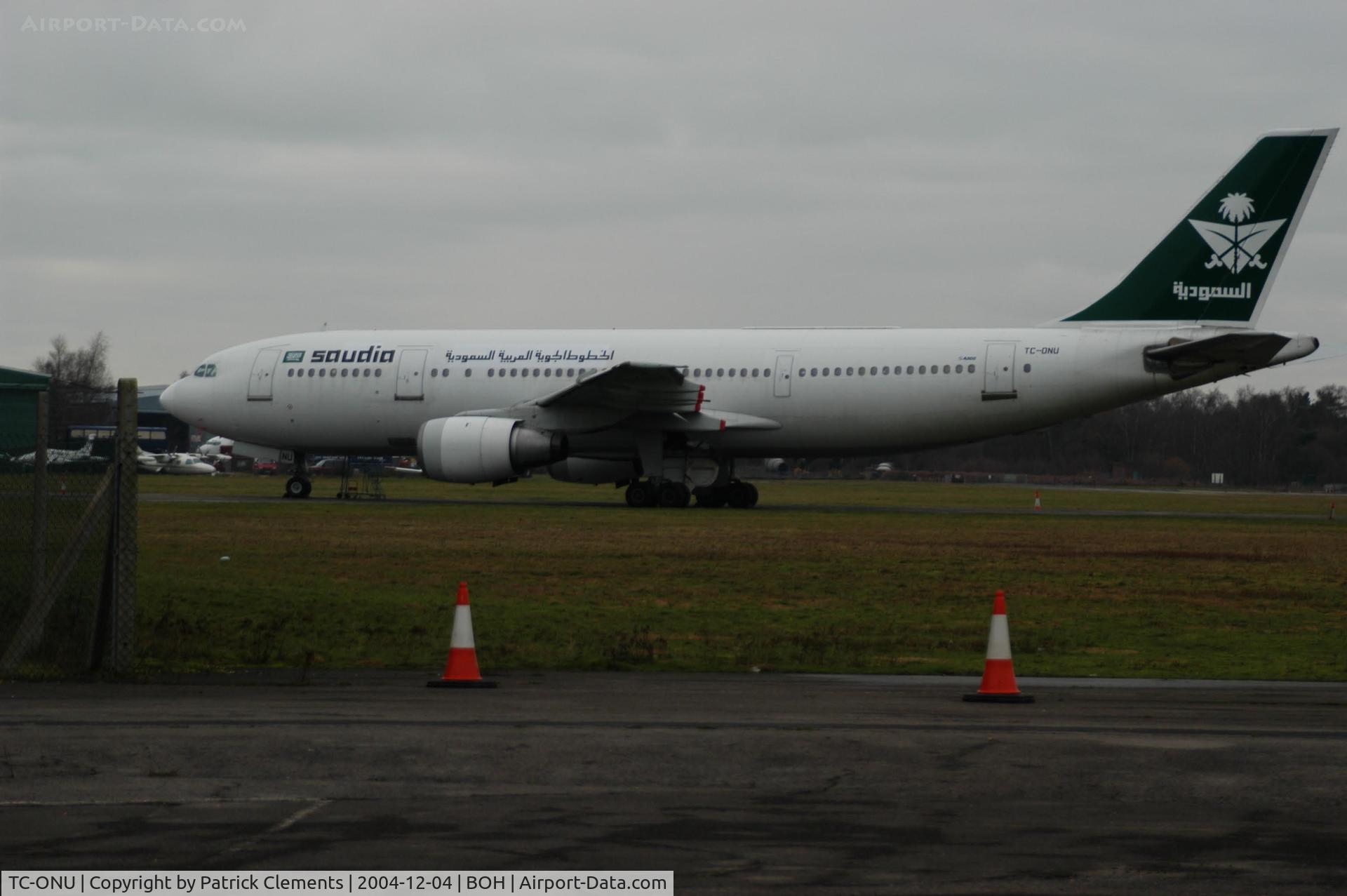 TC-ONU, 1982 Airbus A300B4-203 C/N 192, SAUDIA AIRBUS A300