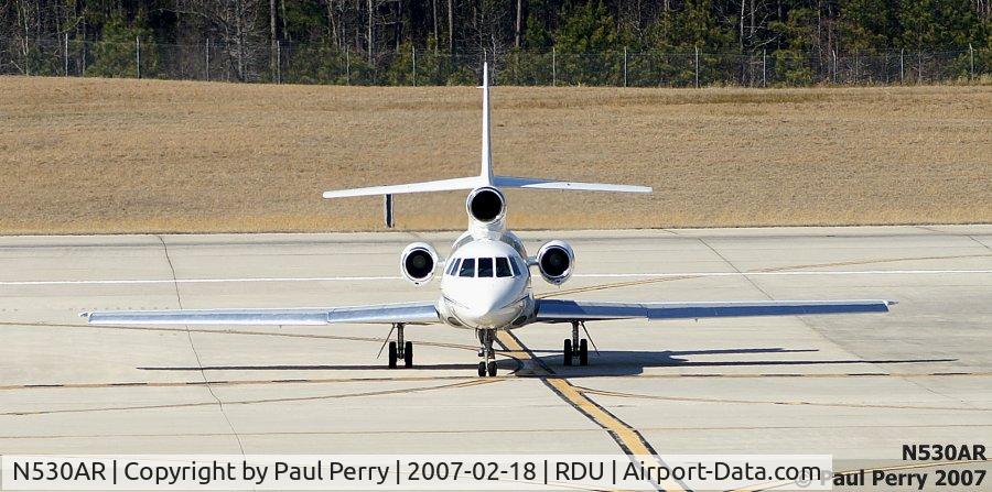 N530AR, 1987 Dassault Falcon 50 C/N 175, I didn't realize just how much anhedral the wings and elevators had