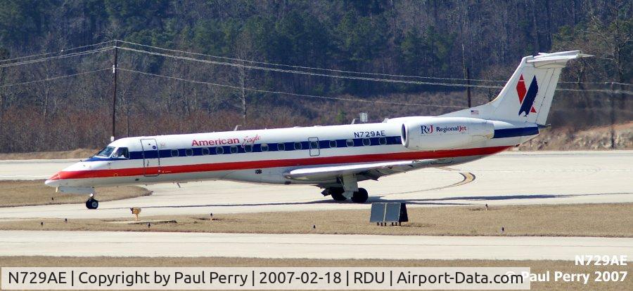 N729AE, 2000 Embraer ERJ-135LR (EMB-135LR) C/N 145343, Fresh from the runway