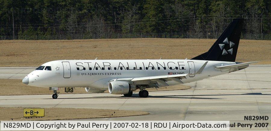 N829MD, 2005 Embraer 170SU (ERJ-170-100SU) C/N 17000049, Nice profile of the large and lovely lady