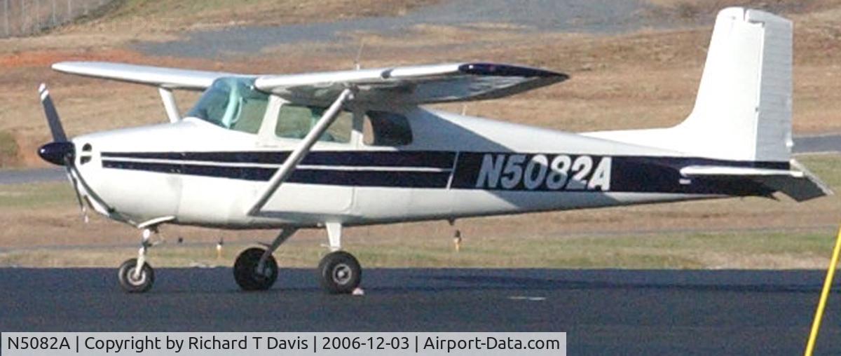 N5082A, 1955 Cessna 172 C/N 28082, 1955 Cessna 172  at the airport in  Asheboro N.C.
