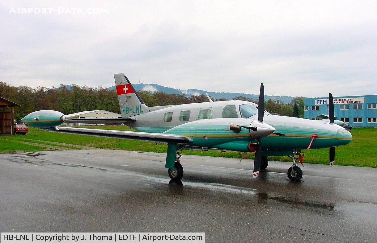 HB-LNL, 1980 Piper PA-31T Cheyenne II C/N 31T-8020083, Piper PA-31 Cheyenne