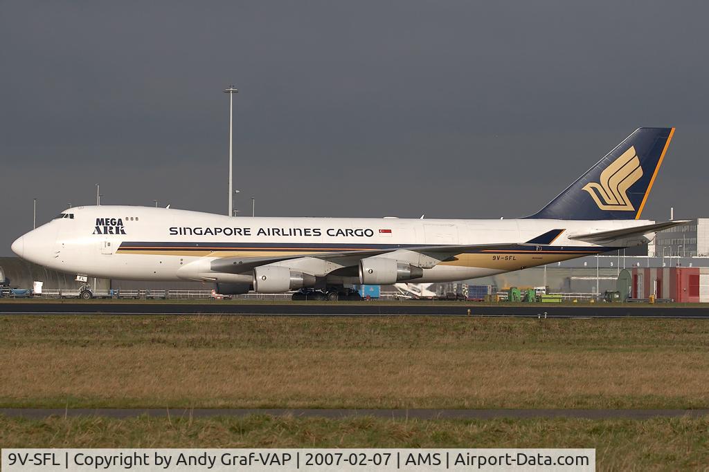9V-SFL, 2003 Boeing 747-412F/SCD C/N 32897, Singapore Airlines Cargo 747-400F