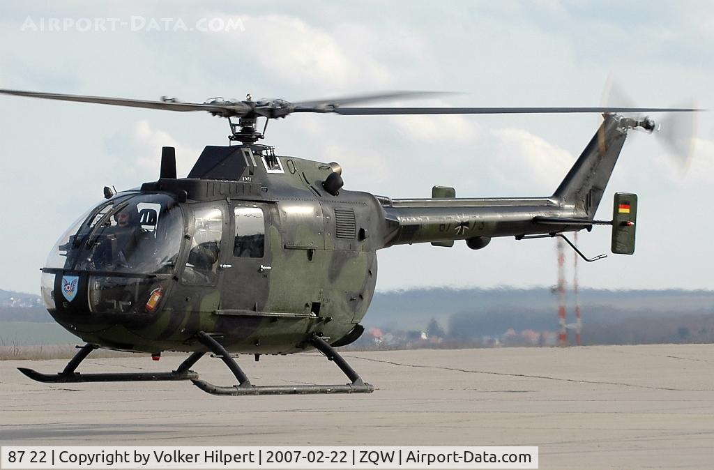 87 22, MBB Bo.105P C/N 6122, MBB Bo 105 German Army