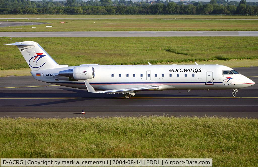 D-ACRG, 2002 Bombardier CRJ-200ER (CL-600-2B19) C/N 7630, CRJ 200