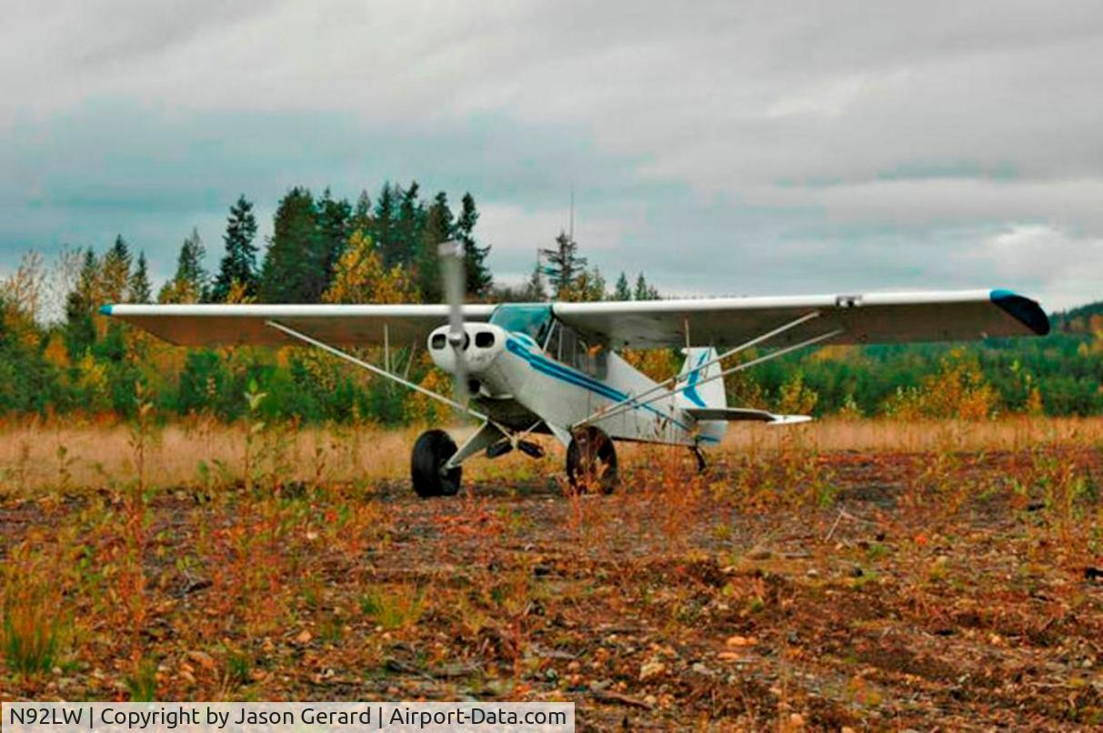 N92LW, 1987 Wag-Aero Super CUBy 18 C/N LW5870, 300' strip