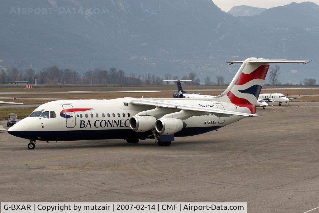G-BXAR, 1997 British Aerospace Avro 146-RJ100 C/N E3298, BA Connect RJ100