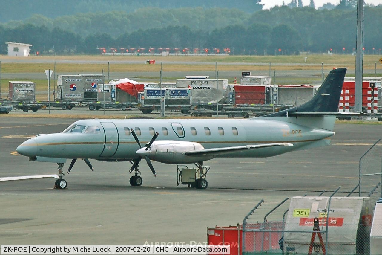 ZK-POE, Fairchild SA-227CC Metro 23 C/N CC-843B, Parked in Christchurch