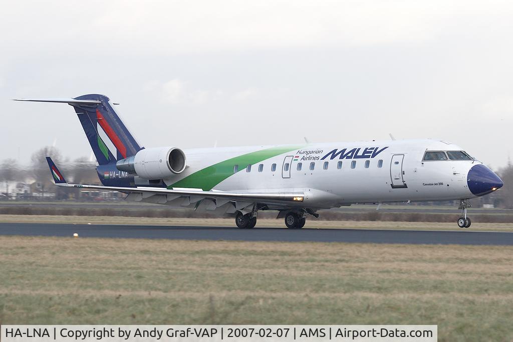 HA-LNA, 2002 Canadair CRJ-100ER (CL-600-2B19) C/N 7676, Malev CRJ