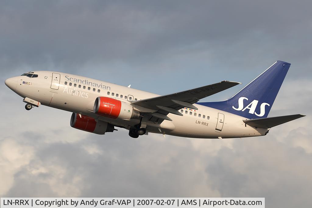 LN-RRX, 1998 Boeing 737-683 C/N 28296, Scandinavian Airlines 737-600