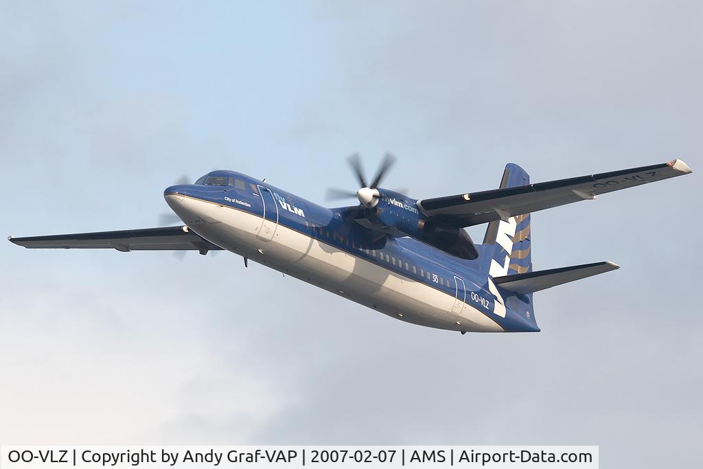 OO-VLZ, 1992 Fokker 50 C/N 20264, VLM F50