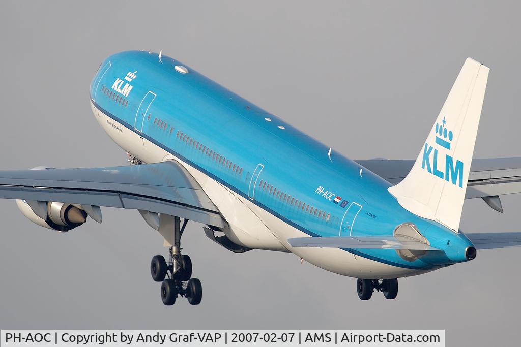 PH-AOC, 2005 Airbus A330-203 C/N 703, KLM A330-200