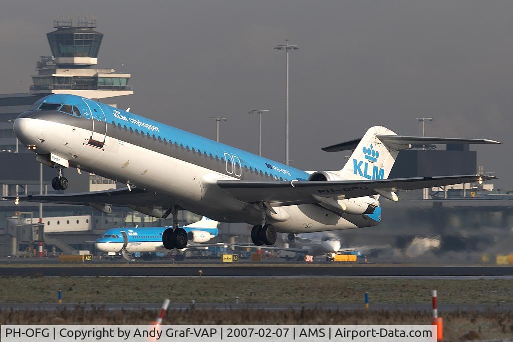 PH-OFG, Fokker 70 (F-28-0070) C/N 11275, KLM F100