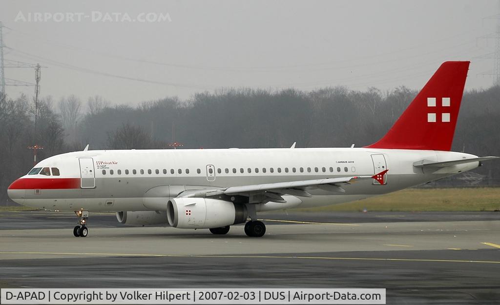 D-APAD, 2011 Airbus A319-132 C/N 1880, Airbus A319-132LR