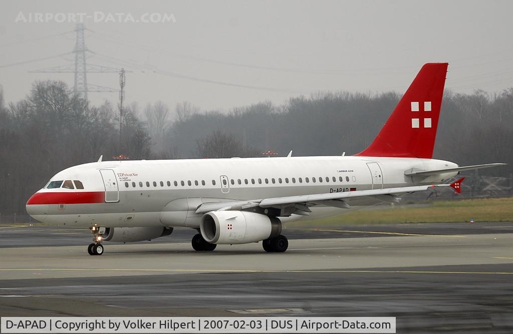 D-APAD, 2011 Airbus A319-132 C/N 1880, Airbus A319-132LR