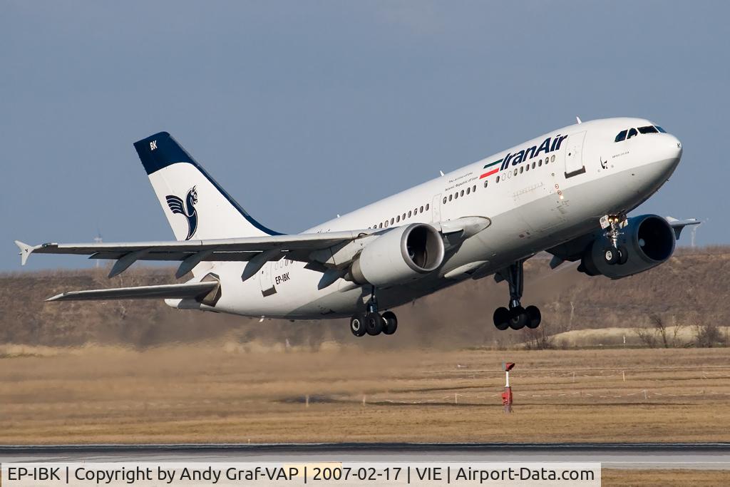EP-IBK, 1993 Airbus A310-304 C/N 671, Iran Air A310-300