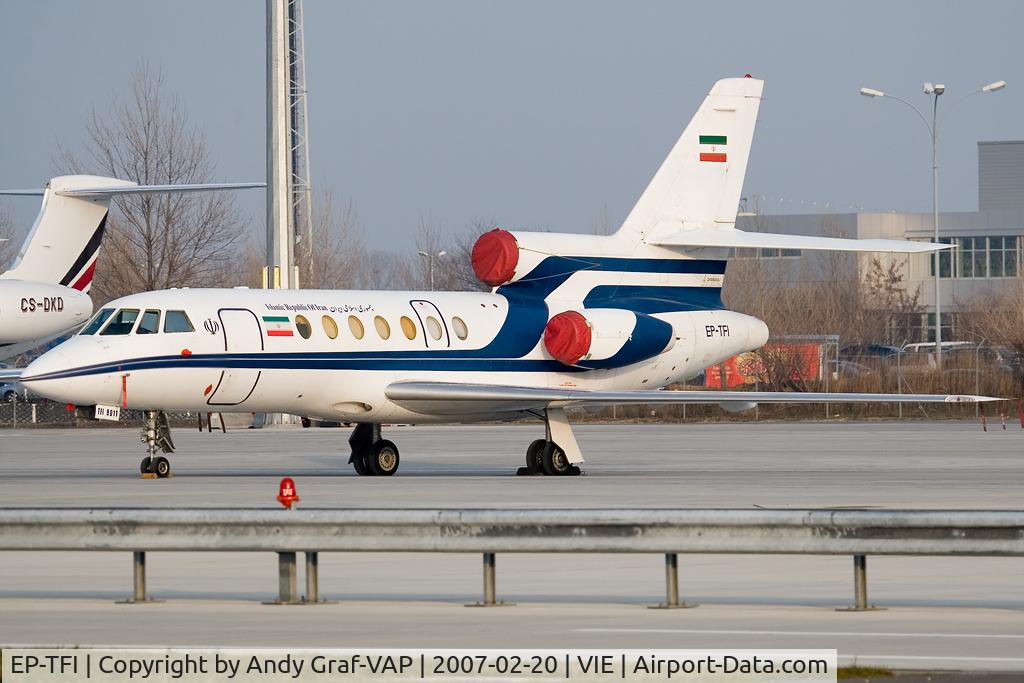 EP-TFI, 1983 Dassault Falcon 50 C/N 120, Iran Air Force Falcon 50
