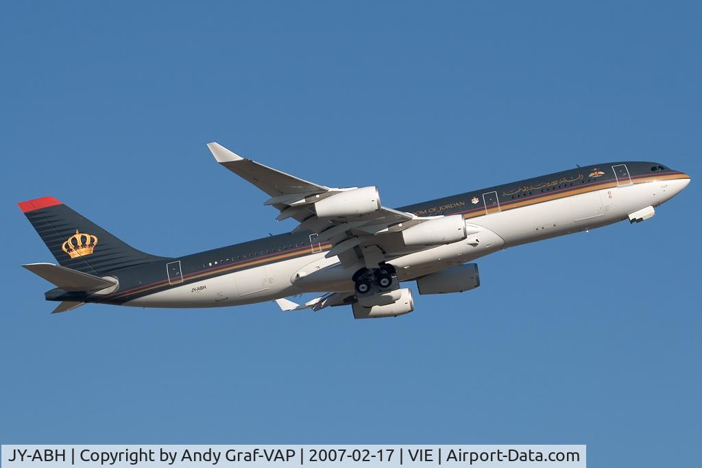 JY-ABH, 1993 Airbus A340-211 C/N 009, Jordanian Goverment A340-200