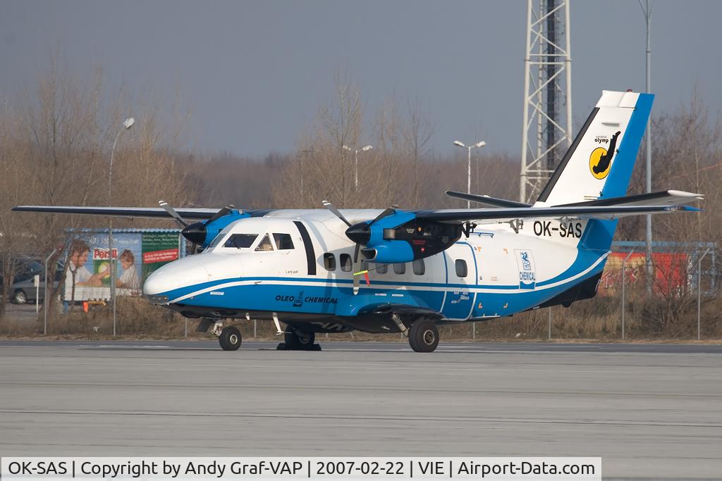 OK-SAS, 1983 Let L-410UVP Turbolet C/N 831040, Oleo Chemical Let410