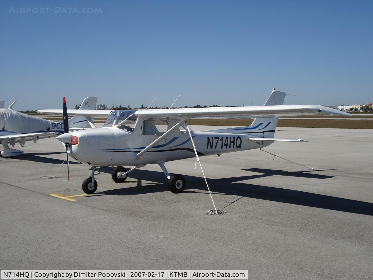 N714HQ, 1977 Cessna 150M C/N 15079192, C150 - Tamiami Airport