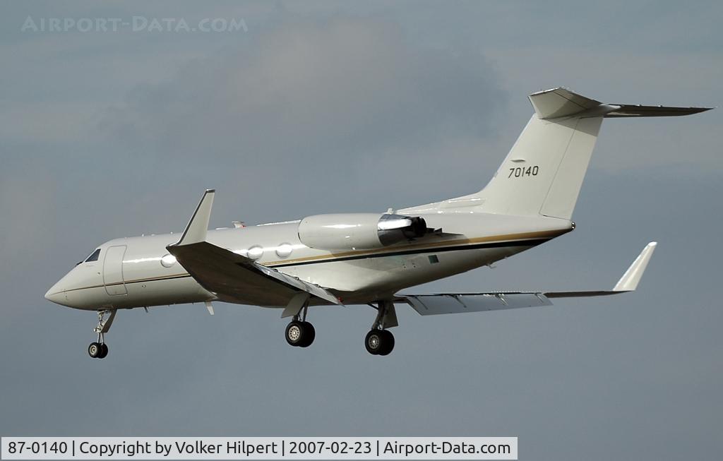 87-0140, Gulfstream Aerospace C-20E (Gulfstream III) C/N 498, Gulfstream GIII C-20E