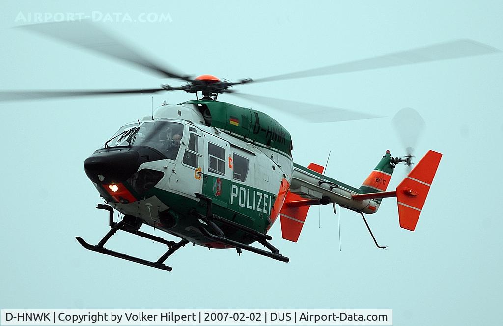 D-HNWK, 1989 Eurocopter-Kawasaki BK-117B-2 C/N 7200, Messerschmitt-Bölkow-Blohm BK-117B-2