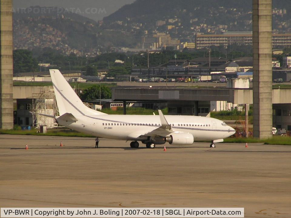 VP-BWR, 1999 Boeing 737-79T BBJ C/N 29317, Boeing BBJ at Rio for Carnivale