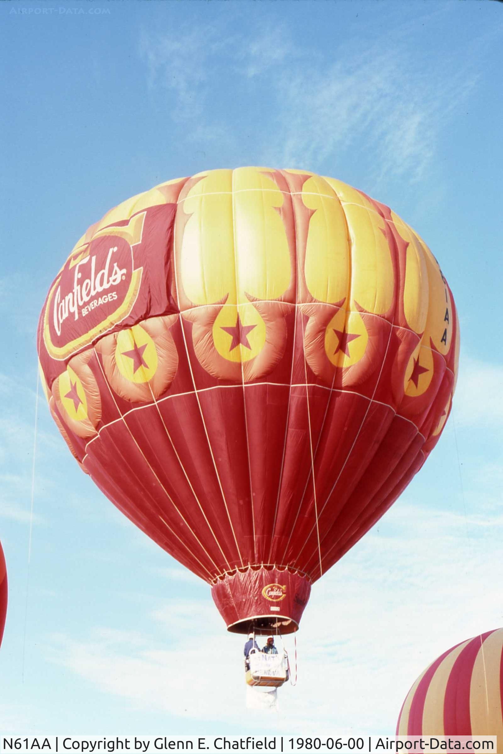N61AA, 1973 Raven S55A C/N S55A-146, Balloon Races in Geneva, IL
