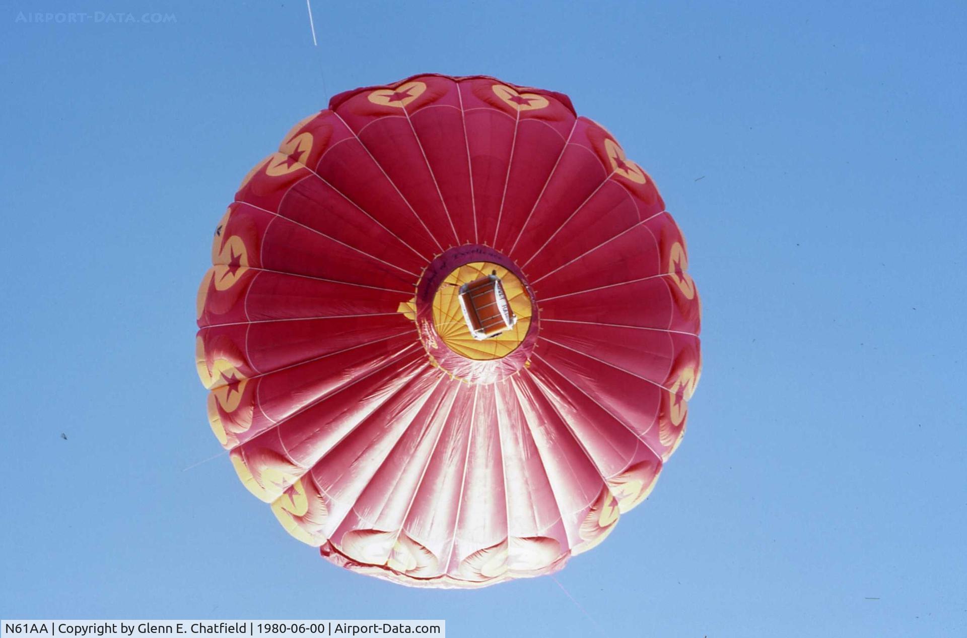N61AA, 1973 Raven S55A C/N S55A-146, Balloon Races in Geneva, IL