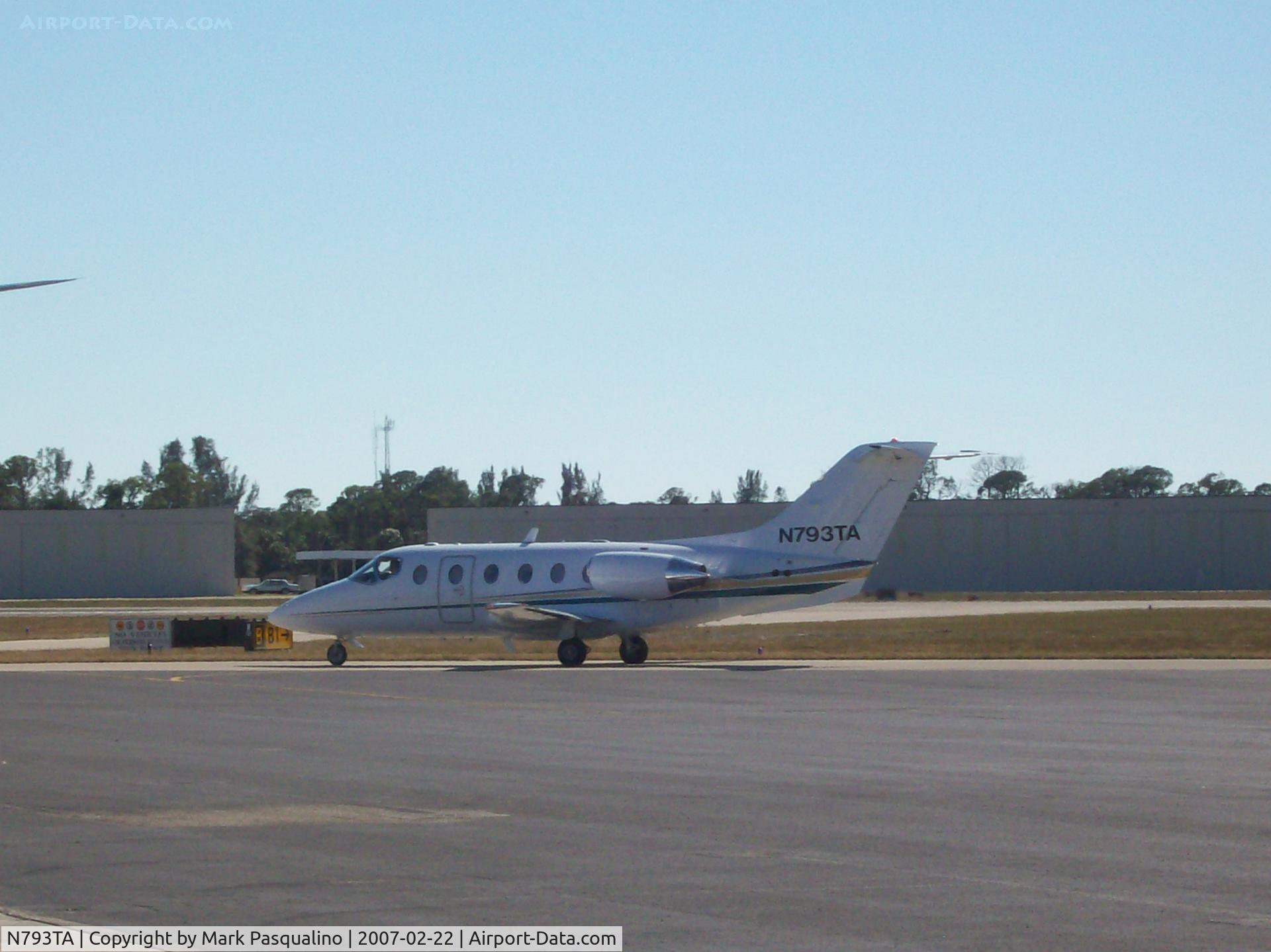 N793TA, 1999 Beechcraft 400A Beechjet C/N RK-244, Beech 400A
