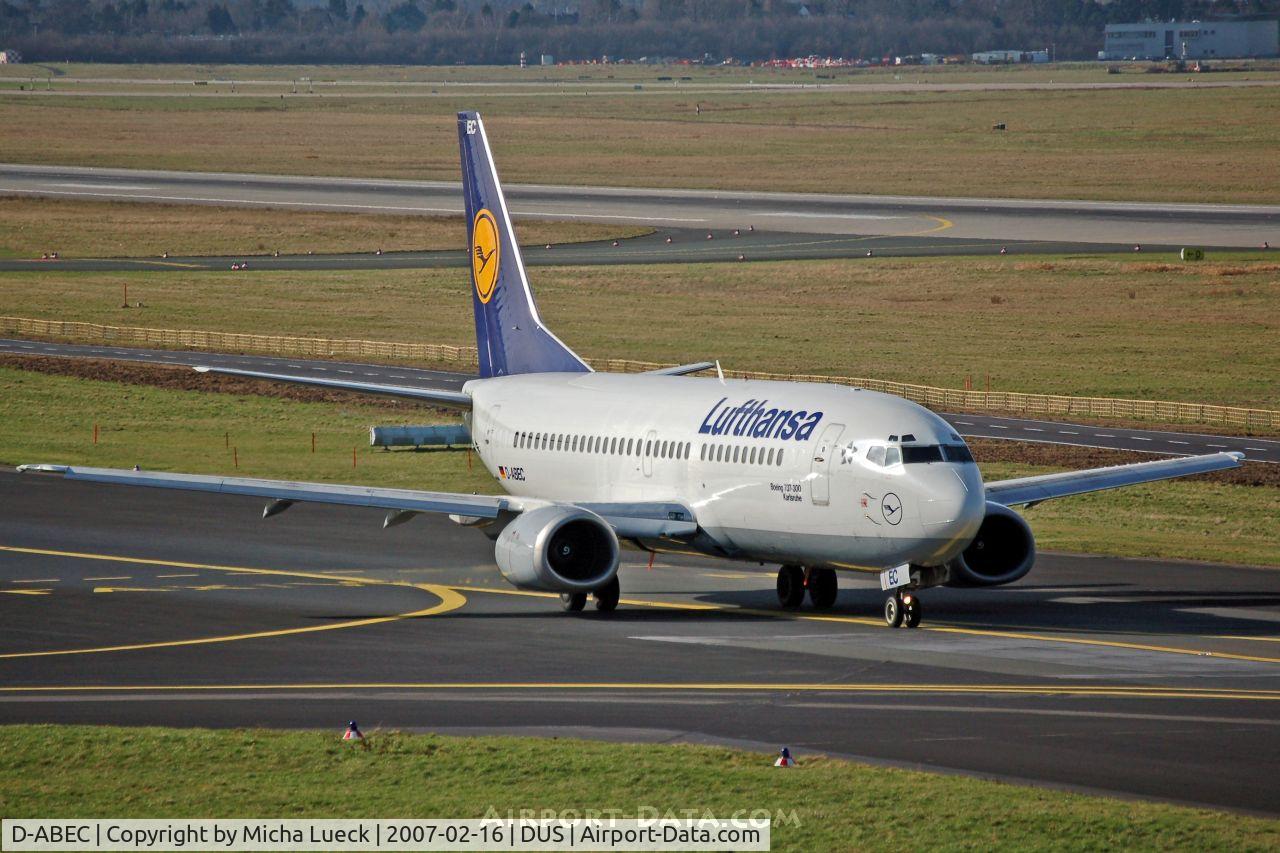 D-ABEC, 1991 Boeing 737-330 C/N 25149, B 737-300 