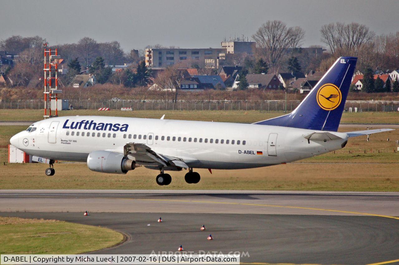 D-ABEL, 1991 Boeing 737-330 C/N 25415, B 737-300 