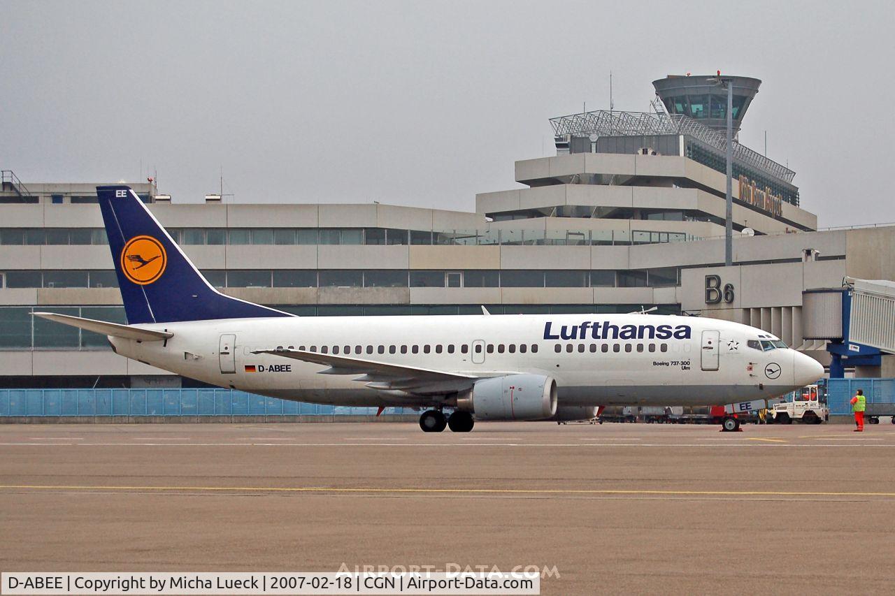 D-ABEE, 1991 Boeing 737-330 C/N 25216, B 737-300 