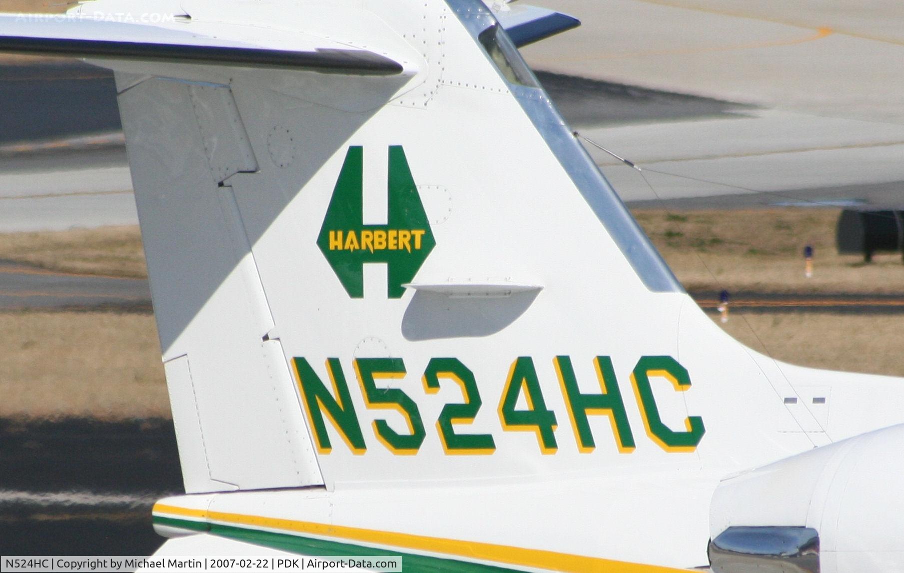 N524HC, 1995 Learjet Inc 31A C/N 114, Tail Art