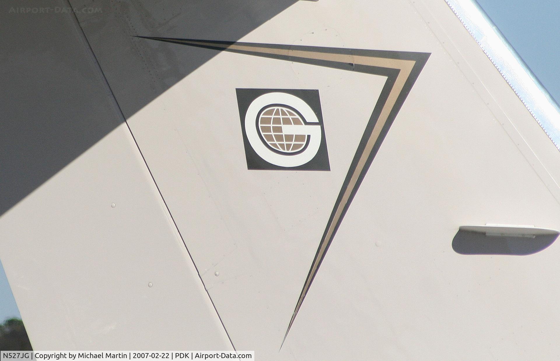 N527JG, 2003 Gulfstream Aerospace G-IV (G400) C/N 1519, Tail Art