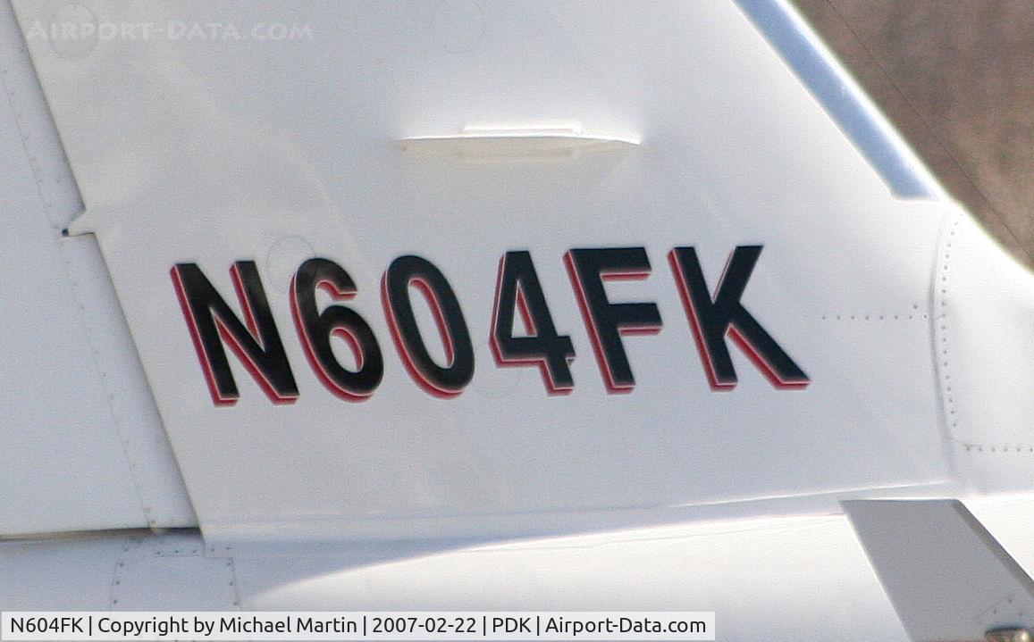N604FK, 1984 Gates Learjet 55 C/N 102, Tail Numbers