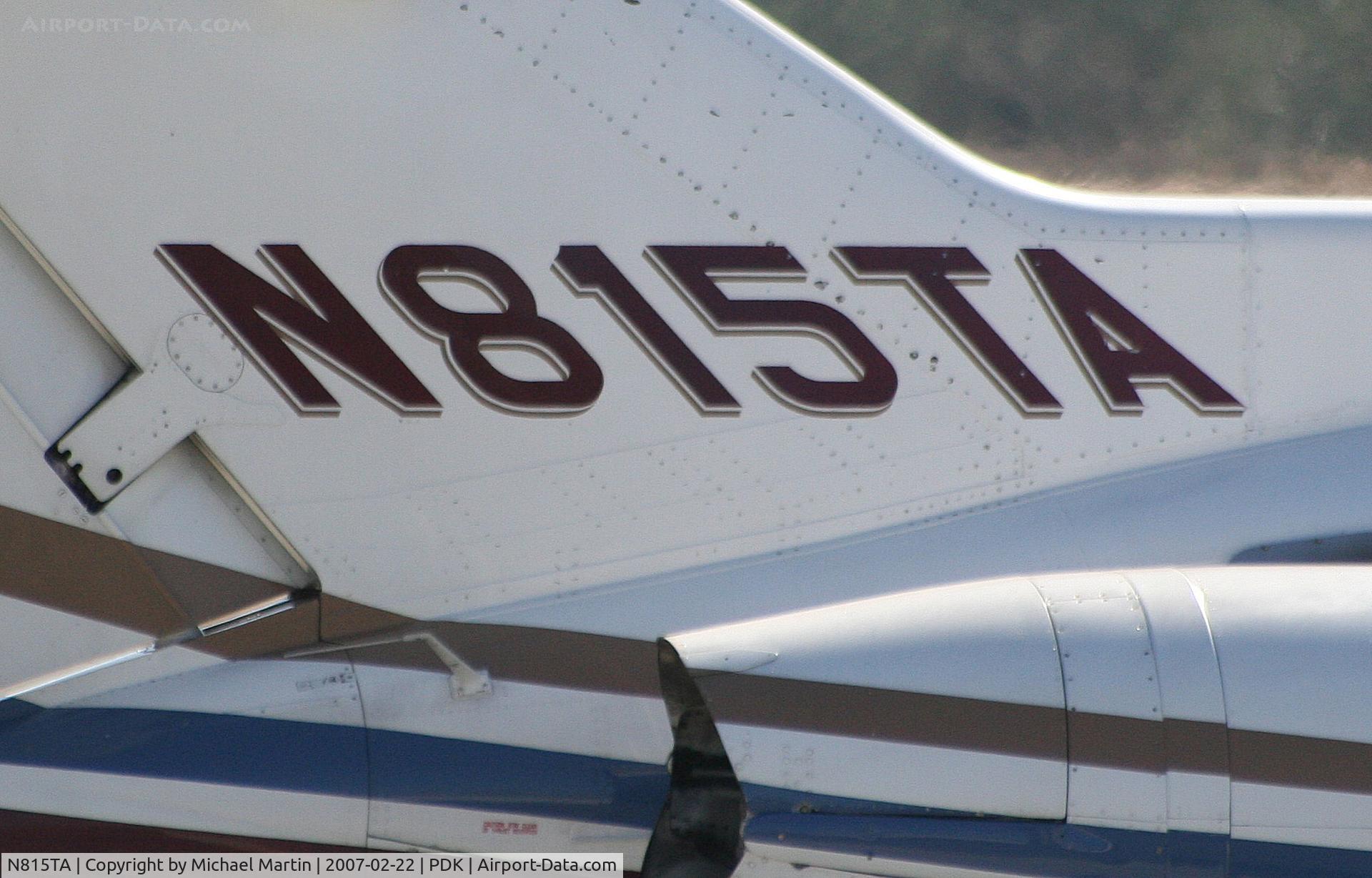 N815TA, 2001 Raytheon Hawker 800XP C/N 258534, Tail Numbers