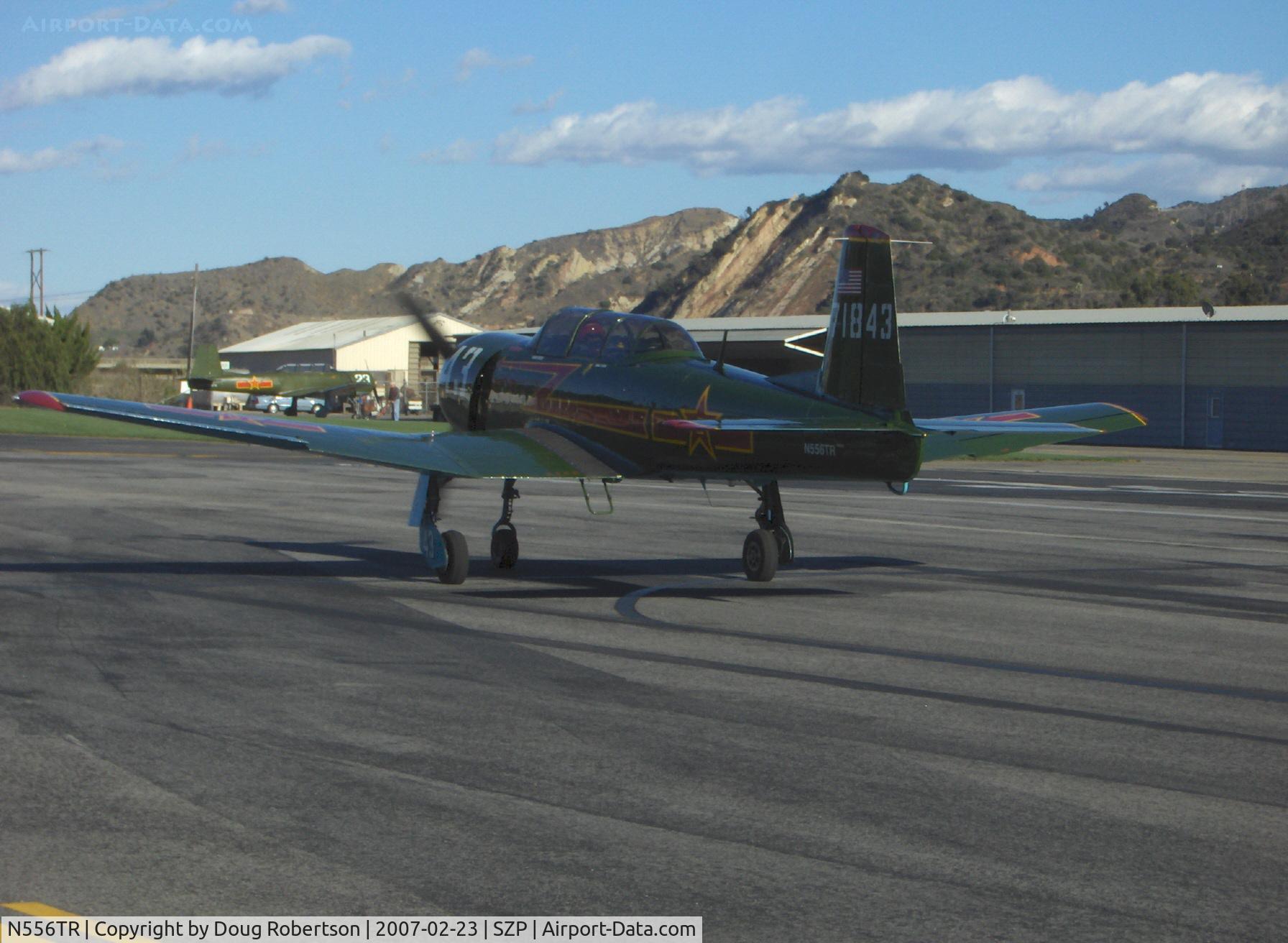 N556TR, 1968 Nanchang CJ-6A C/N 2432060, 1968 Nanchang China CJ-6A, Vedeneev (Ivchenko) 9 cylinder 360 Hp radial upgrade conversion, preflight runup