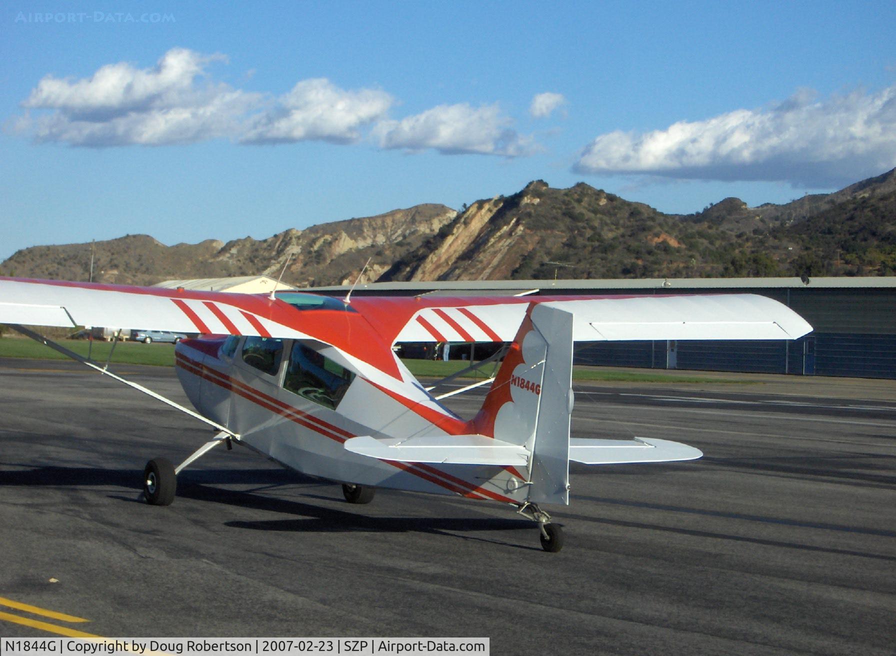 N1844G, 1968 Champion 7KCAB C/N 84, 1968 Champion 7KCAB CITABRIA, Lycoming IO-320-B1E 150 Hp