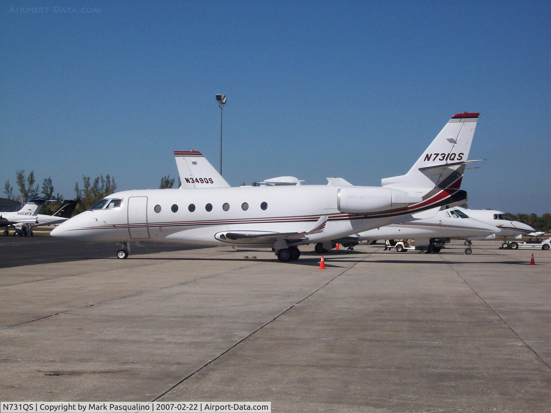 N731QS, 2005 Israel Aircraft Industries Gulfstream 200 C/N 123, Gulfstream 200